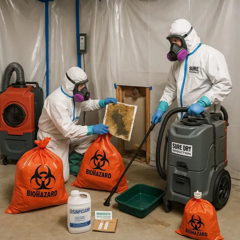 Contaminated Water Handling Protocols process in Aberdeen, SD